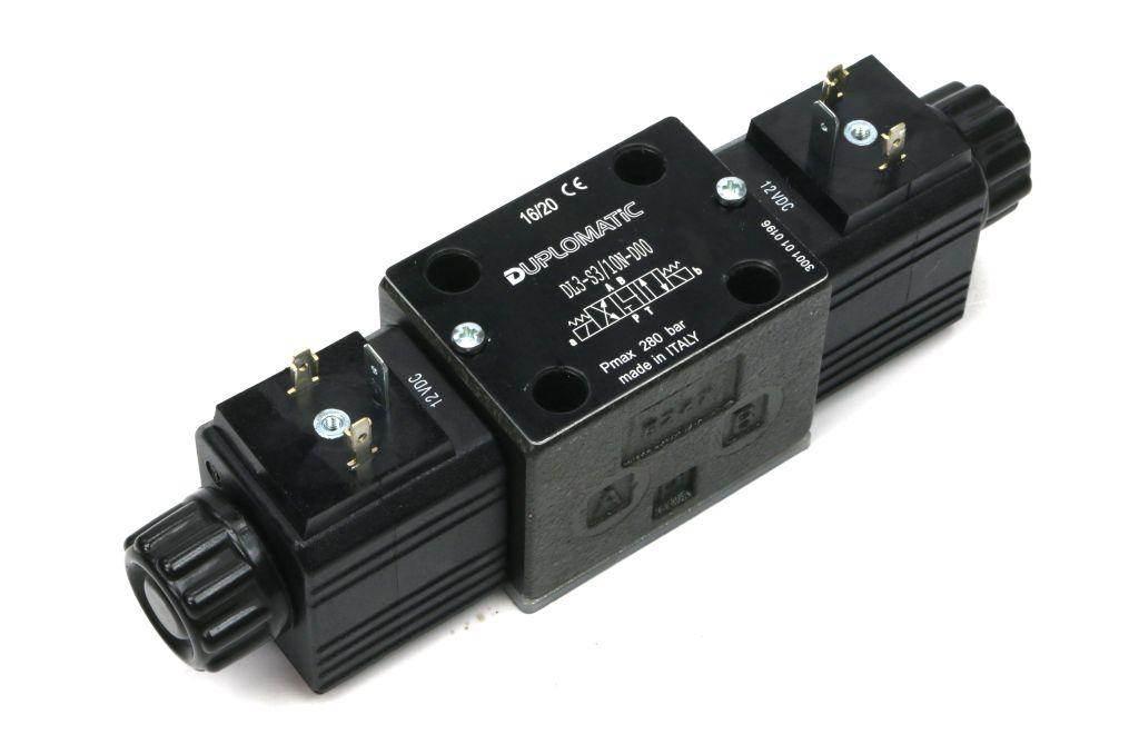 Rozdzielacz elektrozawór suwak "y" dl3-s3/10n-d12 12v dc cewkax2 compact 28