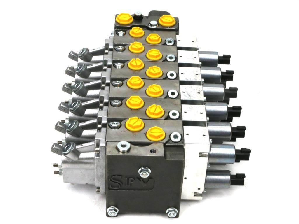 Rozdzielacz 6 sekcyjny ft 25/25 65/65 40/40 65/65 40/40 40/40 120 l/min pro