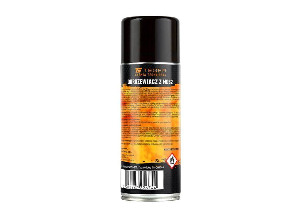 Odrdzewiacz z mos2 400ml teger | T-W-CH1005 - zdjęcie 2