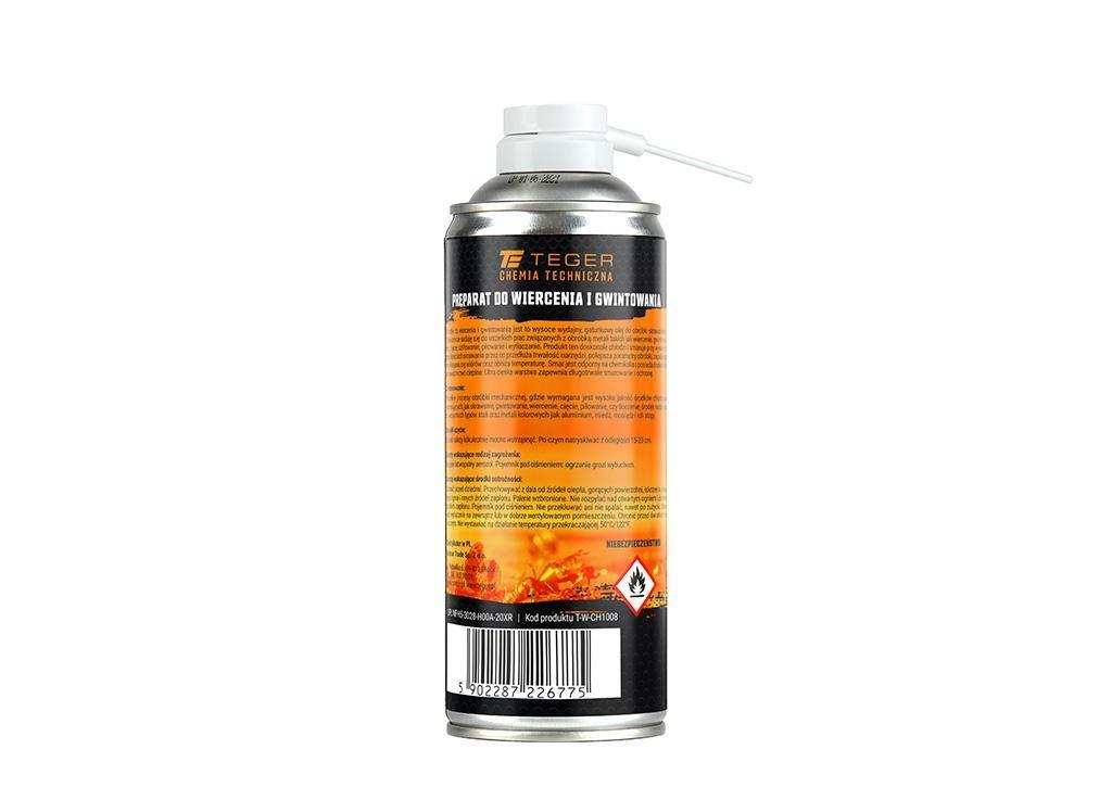 Preparat do wiercenia i gwintowania 400ml teger - zdjęcie 2