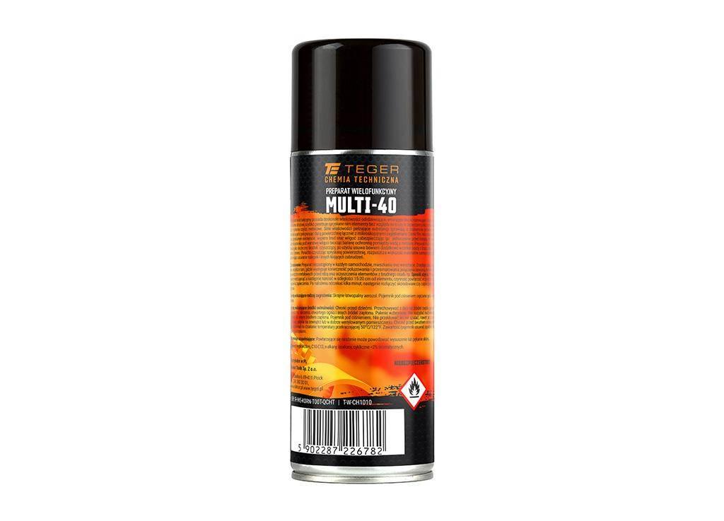 Preparat wielofunkcyjny multi-40 400ml teger - zdjęcie 2