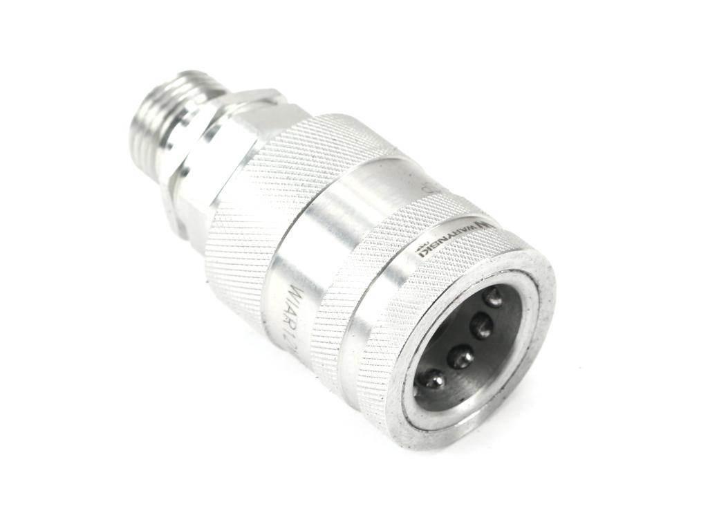 Szybkozłącze hydrauliczne gniazdo g1/2"bsp gwint zewnętrzny euro push-pull