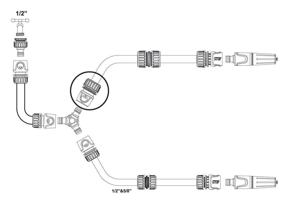Szybkozłączka 3/4" bez waterstop teger | T-O-NPIS003 - zdjęcie 3