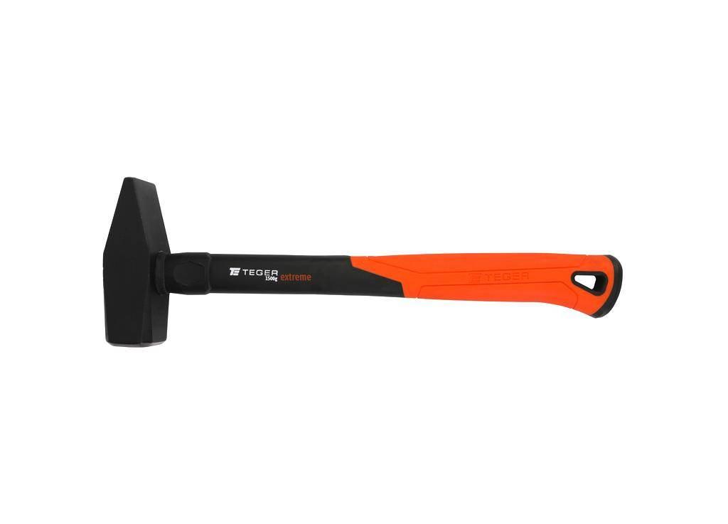 Młotek ślusarski z trzonkiem fiberglass 1500 g extreme teger