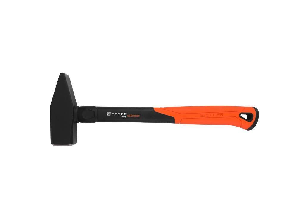 Młotek ślusarski z trzonkiem fiberglass 2000 g extreme teger