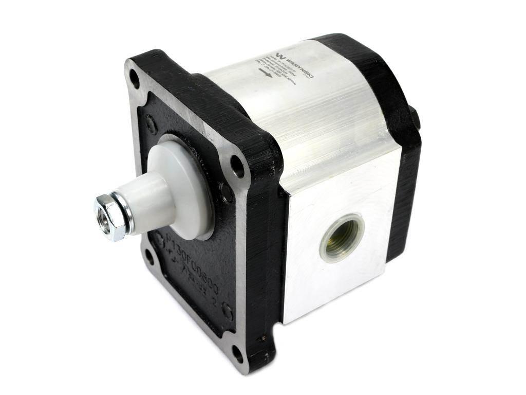 Pompa hydrauliczna zębata 27.0cm3 grupa 3 typ europejski wałek 18 przyłącza