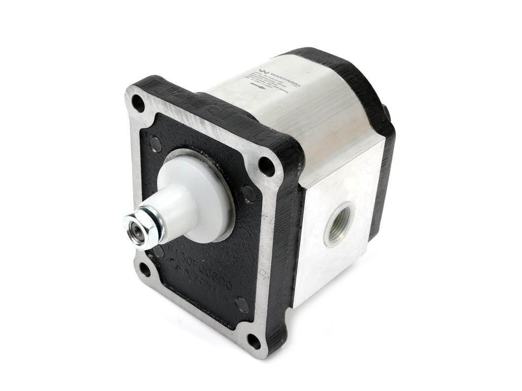 Pompa hydrauliczna zębata 33.0cm3 grupa 3 typ europejski wałek 18 przyłącza