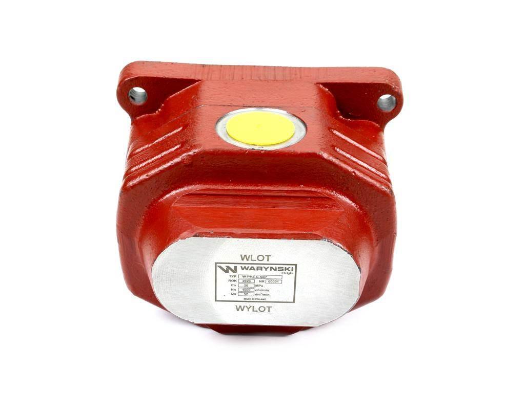 Pompa hydrauliczna zębata do cyklop pzs-kz-50p obroty prawe 20mpa w korpusie żeliwnym waryński - zdjęcie 3