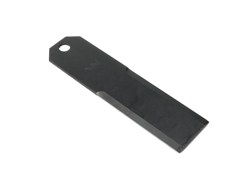 Nóż stały rozdrabniacz słomy sieczkarnia gładki 180x46x3mm otwór 12 3ds174a