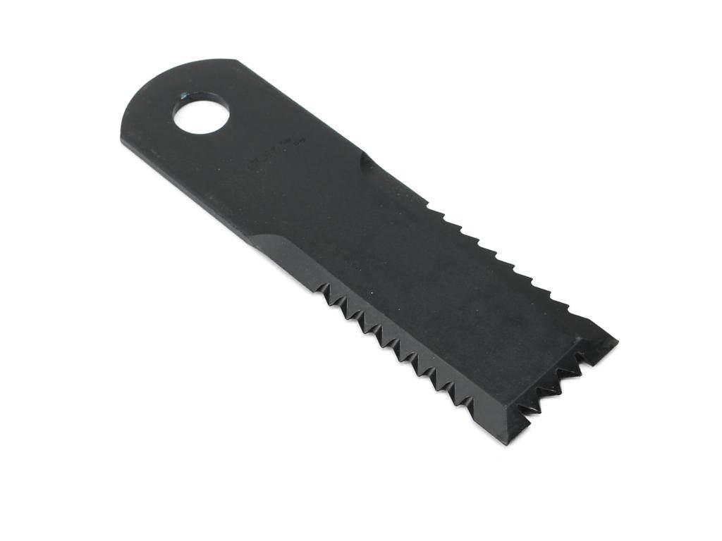 Nóż obrotowy rozdrabniacz słomy sieczkarnia uzębiony 173x50x4mm otwór 18 z7