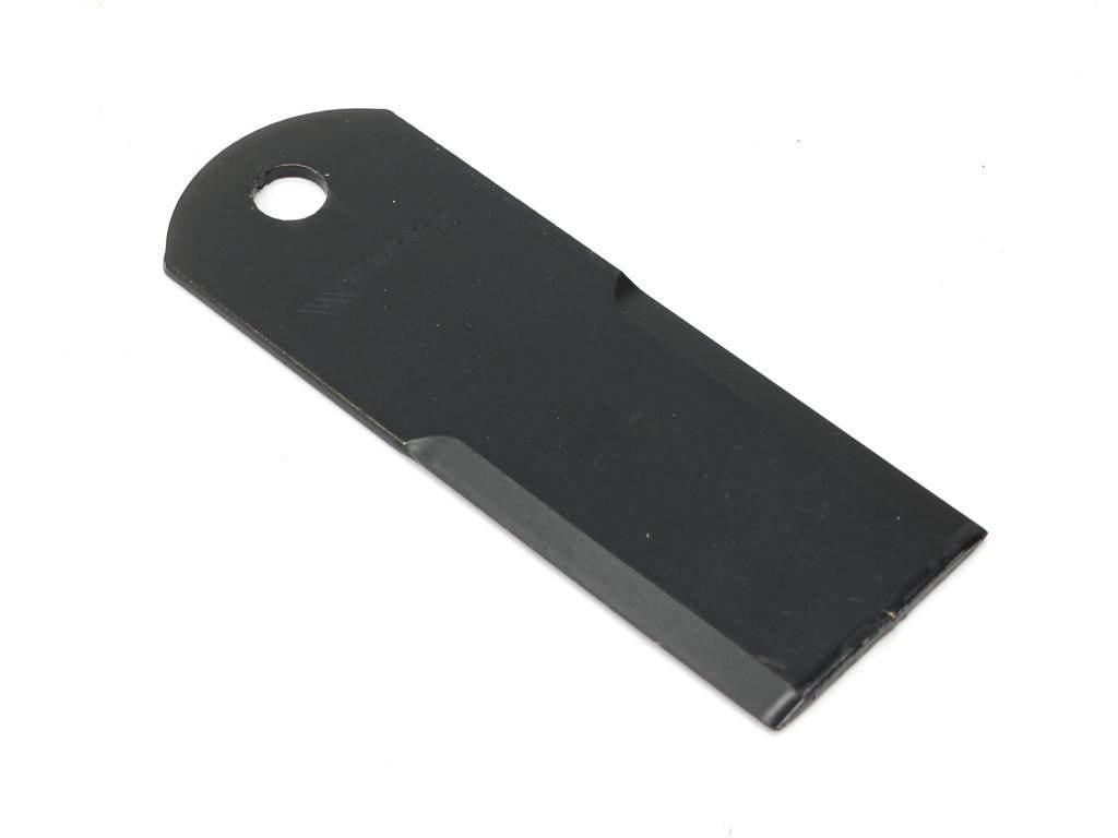 Nóż stały rozdrabniacz słomy sieczkarnia uzębiony 140x50x3mm otwór 12 84437