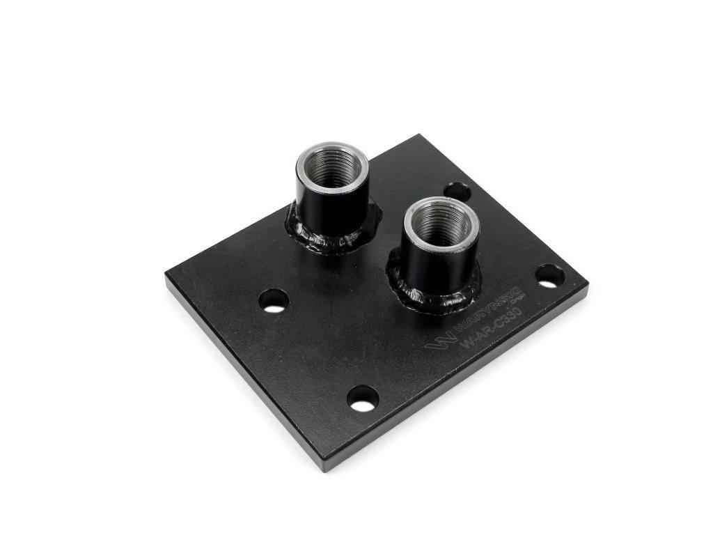 Adapter zewnętrznego rozdzielacza w ciągniku rolniczym ursus c-330 waryński
