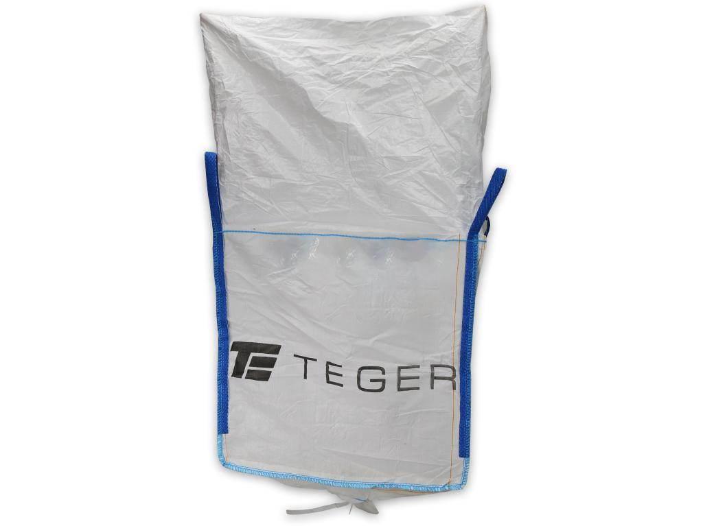 Worek big bag 500kg 90x90x90 4 uchwyty kołnierz/lej spustowy tasiemka teger