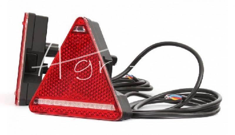 Lampa Zespolona Tylna Z Przeciwmgielnym W68l