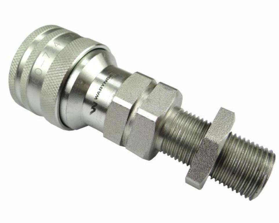 Szybkozłącze hydrauliczne gniazdo long m18x1.5 gwint zewnętrzny euro 910081