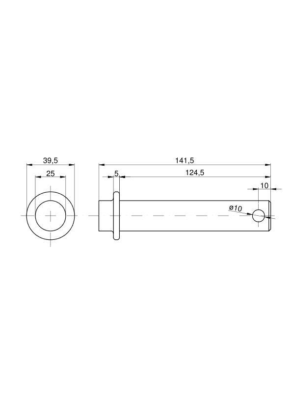 Sworzeń łącznika mf3/mf4 | RM-892476M1 - zdjęcie 3