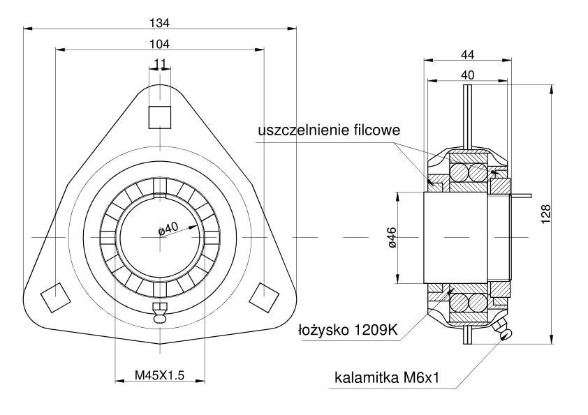 Obudowa kompletna łożyska k209 698337 consulmercatorprotector 5990677990082 - zdjęcie 3