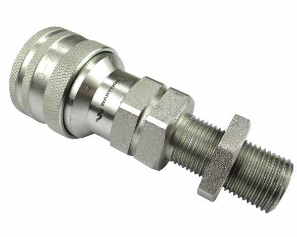 Szybkozłącze hydrauliczne gniazdo long m18x1.5 gwint zewnętrzny euro 910081 - zdjęcie 2