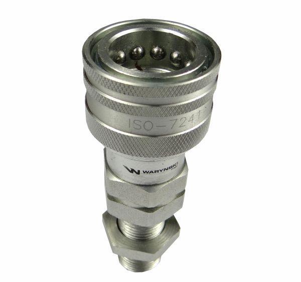 Szybkozłącze hydrauliczne gniazdo long m18x1.5 gwint zewnętrzny euro 910081