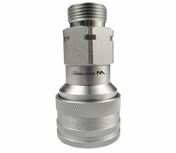 Szybkozłącze hydrauliczne gniazdo m22x1.5 gwint zewnętrzny euro 9100822g is - zdjęcie 5