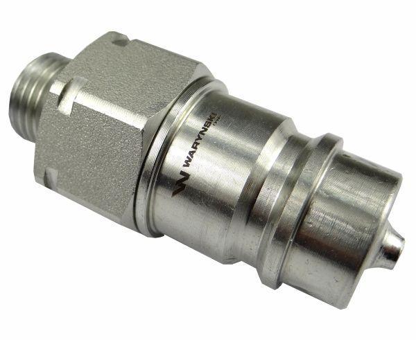 Szybkozłącze hydrauliczne wtyczka m16x1.5 gwint zewnętrzny euro 9100816w is - zdjęcie 2