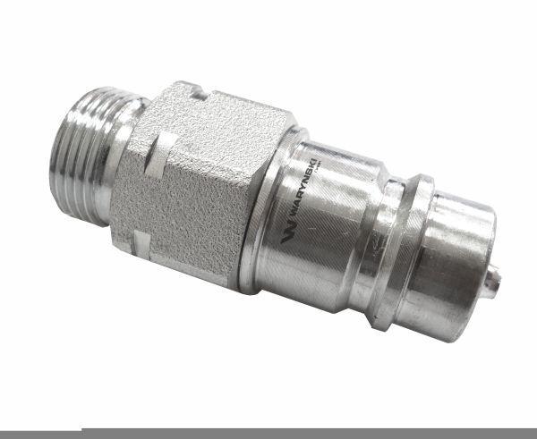 Szybkozłącze hydrauliczne wtyczka m22x1.5 gwint zewnętrzny euro 9100822w iso 7241-a waryński