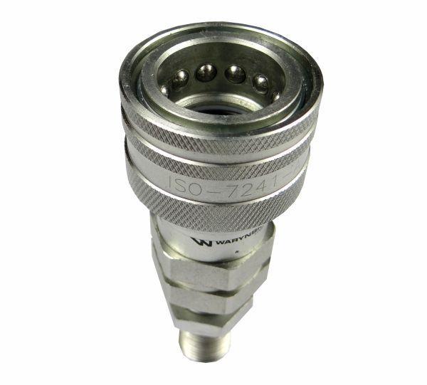 Szybkozłącze hydrauliczne gniazdo long m16x1.5 gwint zewnętrzny euro 910081 - zdjęcie 5
