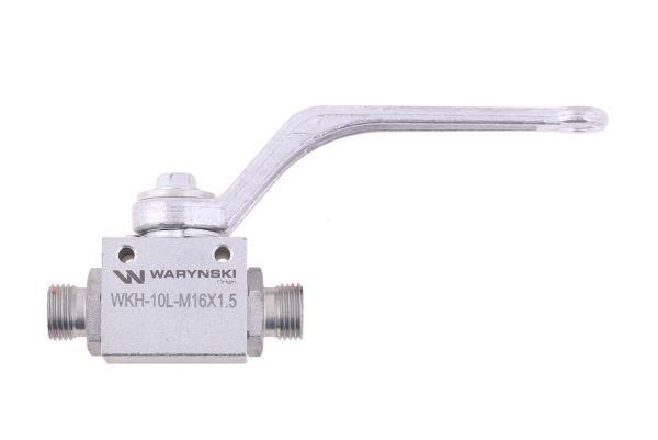 Zawór kulowy hydrauliczny 2-drogowy 2/2 m16x1.5 10l z otworami mocującymi 5