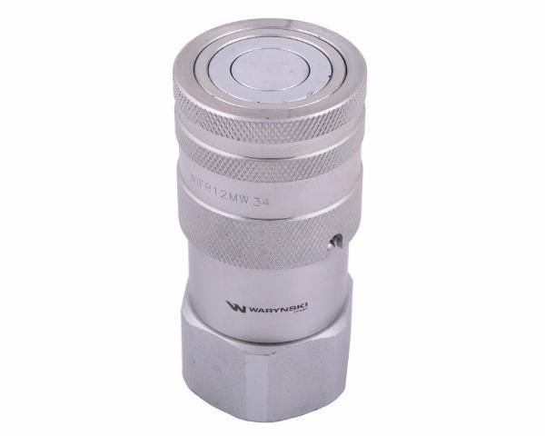Szybkozłącze hydrauliczne suchoodcinające rozmiar 1/2 gniazdo g3/4"bsp gwin