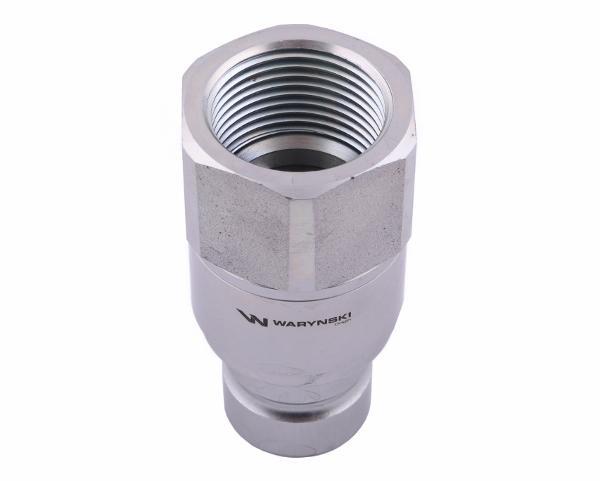 Szybkozłącze hydrauliczne suchoodcinające rozmiar 3/4 wtyczka g1"bsp gwint