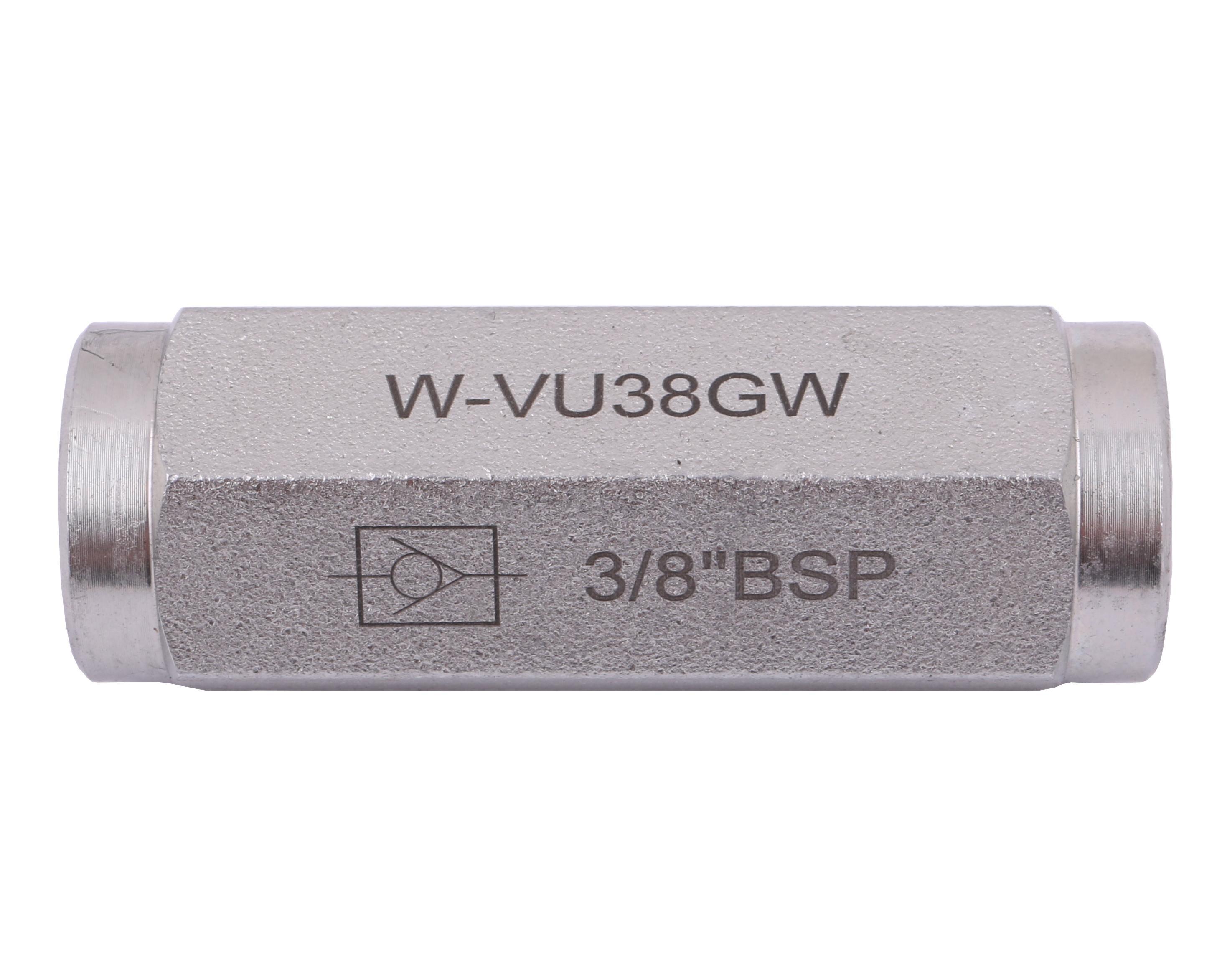 Zawór zwrotny w-vu38gw 3/8"bsp waryński | W-VU38GW - zdjęcie 2