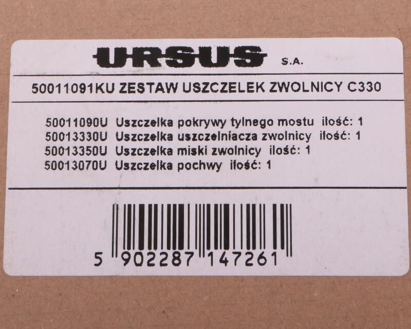 Komplet zestaw uszczelek zwolnicy 50013330 50013350 50013070 c-330 oryginał - zdjęcie 2