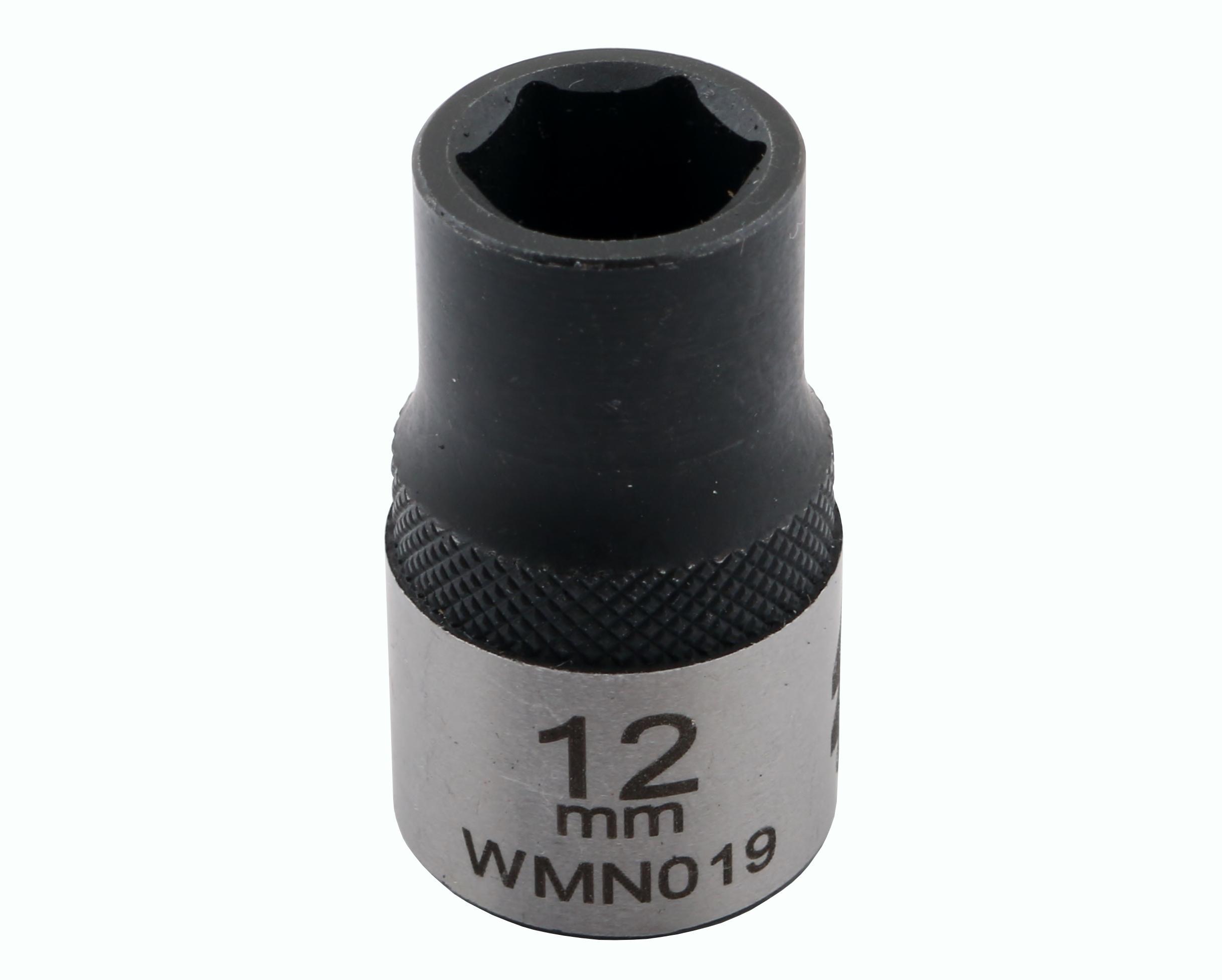 Nasadka sześciokątna 1/2" 12mm crv50bv30 din 3124 waryński
