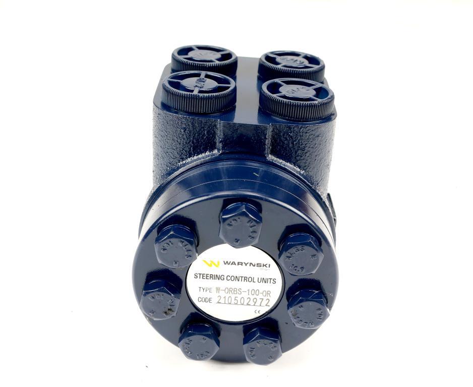 Orbitrol hydrauliczny w-orbs-or 100 cm3/obr z zaworami system open center z reakcją z kół na kierownicę waryński - zdjęcie 3