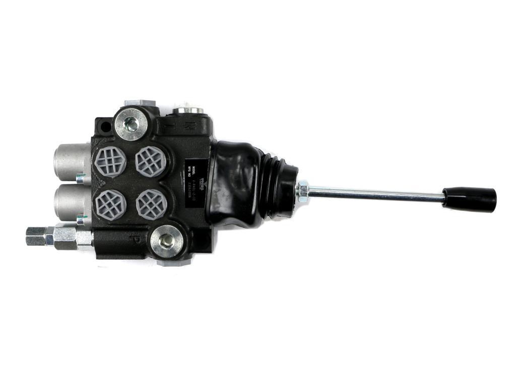 Rozdzielacz hydrauliczny 2-sekcyjny 40l z joystickiem voima - zdjęcie 3