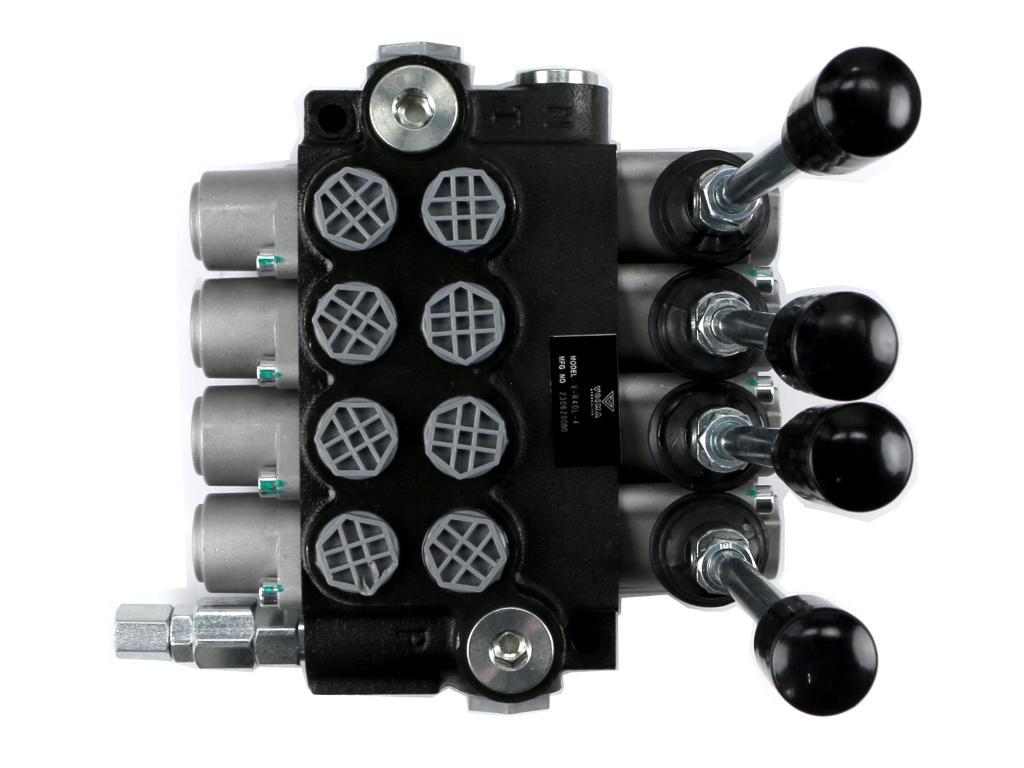 Rozdzielacz hydrauliczny 4-sekcyjny 40l voima - zdjęcie 3