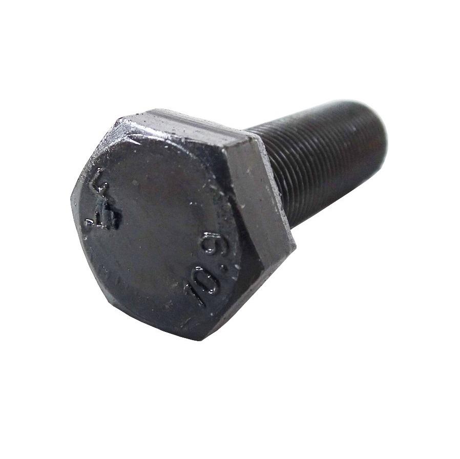 Śruba Z Łbem 6-Kątnym Pełny Gwint M16x1,5x50 Drobnozwojowa Kl.10,9 Din961 - zdjęcie 2