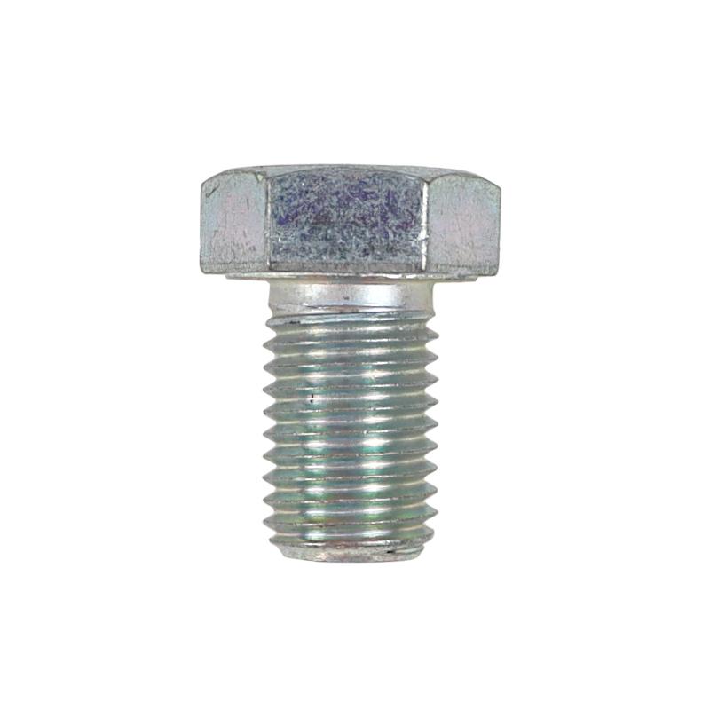 Śruba Z Łbem 6-Kątnym Pełny Gwint M16x25 Kl.8.8 Din933 Ocynk Biały