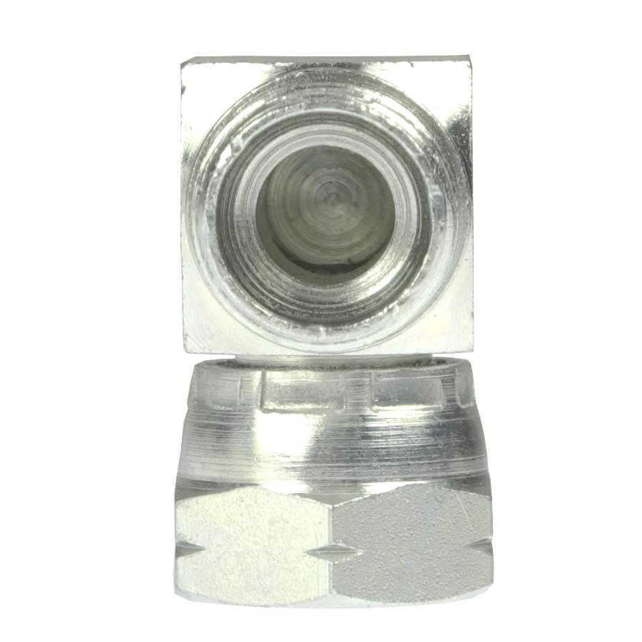 Złącze Złączka Hydrauliczna Kolanko 90 Ab 3/8" M18x1,5 12l - zdjęcie 2
