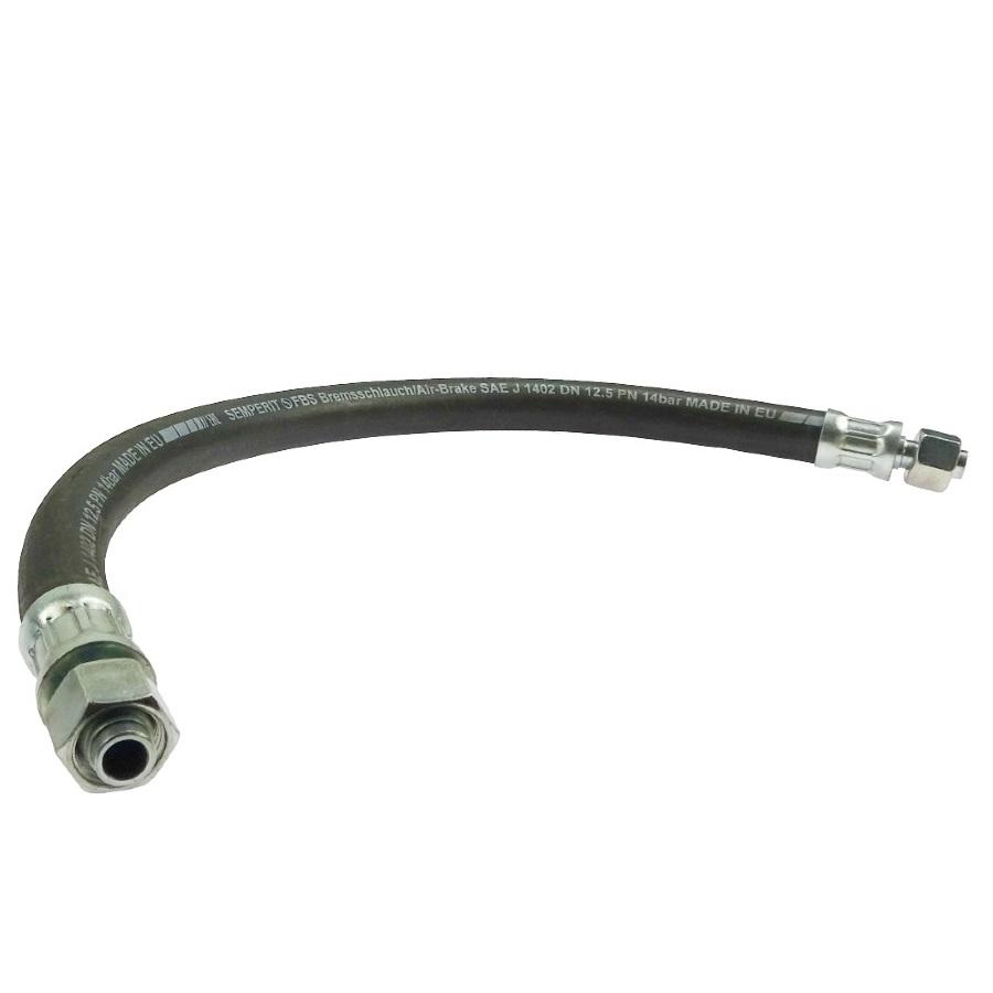 Przewód Wąż Hamulcowy Elastyczny Kompletny M18x1,5 L-560mm Scania Prokom - zdjęcie 2