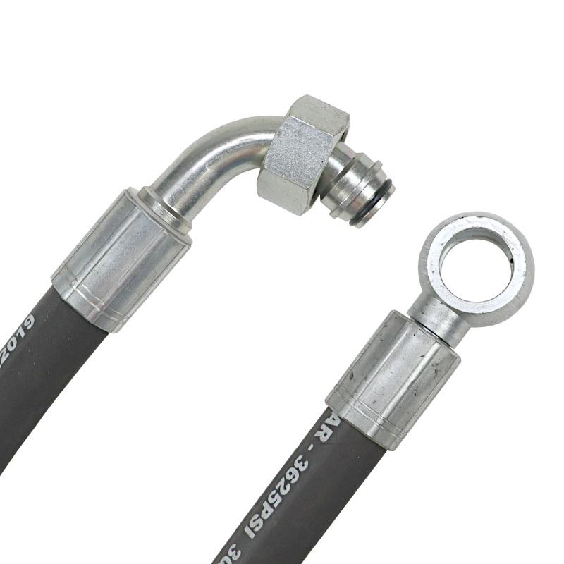 Przewód Hydrauliczny Dn16 250bar Kolano Dkol 90 Dn16 M27x1,5 18l Oczko - zdjęcie 2