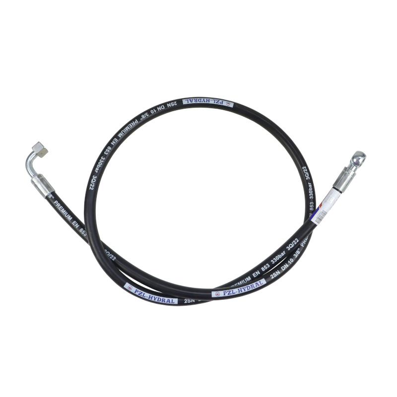 Przewód Hydrauliczny Dn10 330bar Kolano Dkol 90 Dn10 M18x1.5 12l Oczko
