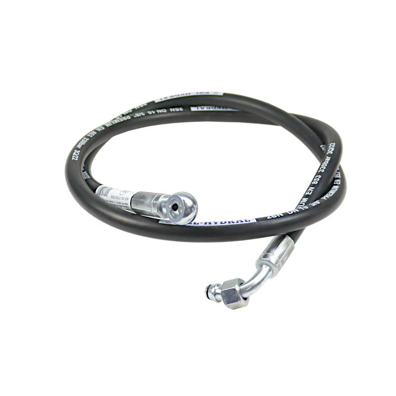 Przewód Hydrauliczny Dn10 330bar Kolano Dkol 90 Dn10 M18x1.5 12l Oczko - zdjęcie 2