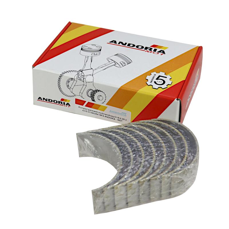 Komplet Panewek Korbowodowych N-0,25 I Szlif 3134025k Ursus Mf4 Andoria