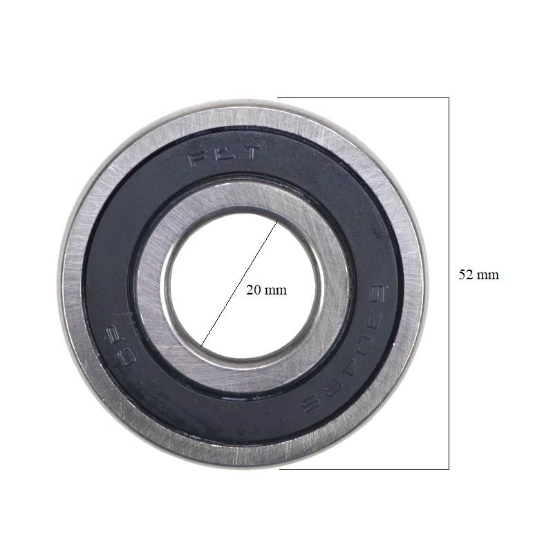 Łożysko Kulkowe Jednorzędowe Kryte 6304 2rs Fłt Kraśnik 6304 2RS FŁT - zdjęcie 4