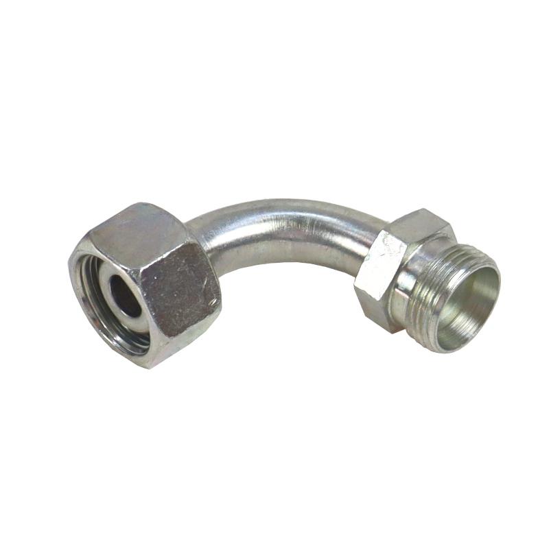 Złącze Złączka Hydrauliczna Łukowe Ab M22x1,5 15l Stożek Starego Typu - zdjęcie 2