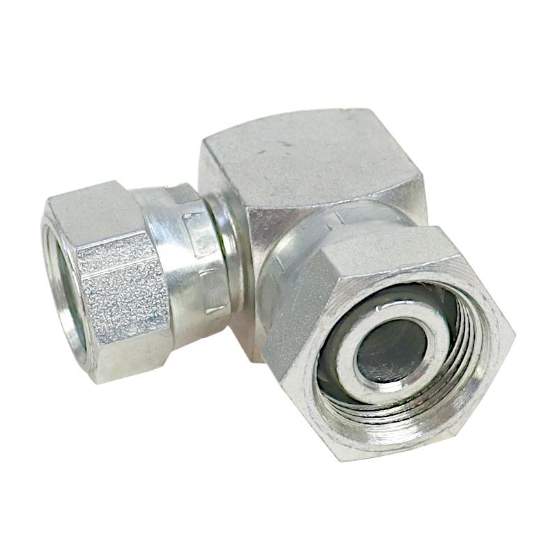 Złącze Hydrauliczne Kolanko Nakrętne 90 Aa M22x1,5 M18x1,5 15l/12l - zdjęcie 2