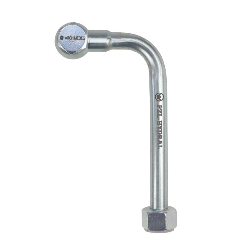 Rurka Wygięta 90 Stopni Fi-15 Z Oczkiem 18mm Długość 200mm Hydral - zdjęcie 2