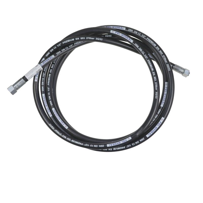 Przewód Hydrauliczny Gwint M22x1,5 Proste Dkol - Wnp/Dkm L-5800mm Dn12-2sn