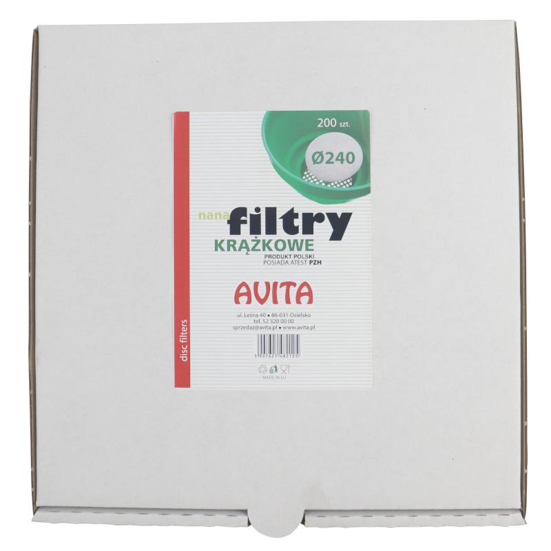 Filtry Krążkowe Nana Fi-240 200 Szt | DOJ000240 - zdjęcie 2